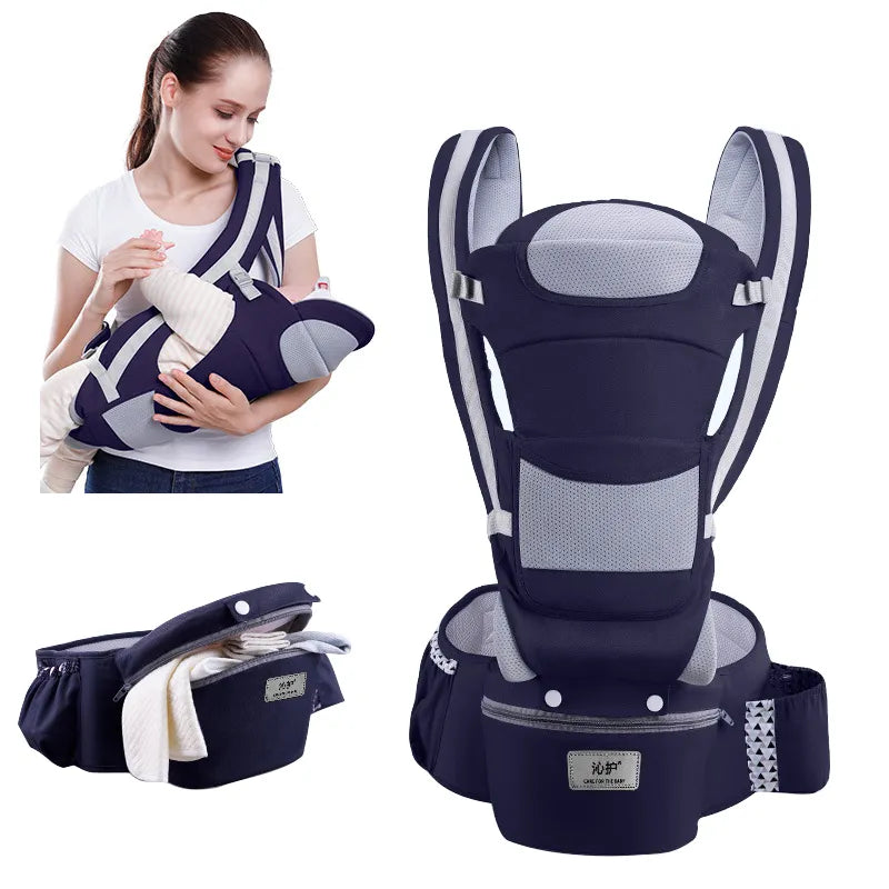 Ultimate Comfort and Style: Ergonomic Baby Carrier Backpack for Active Parents